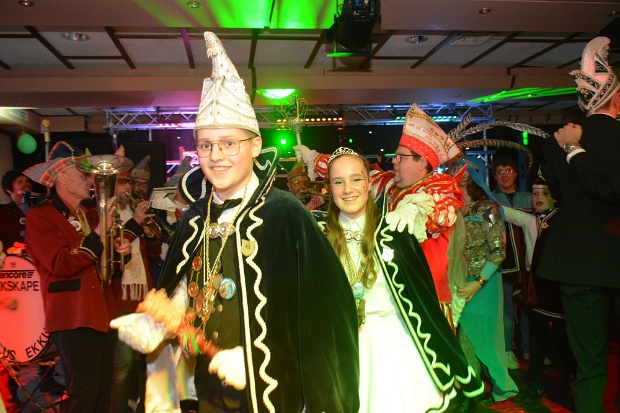 Receptie Jeugdprinsenpaar Jesse en Evi 26-02-2022